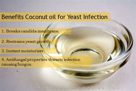 Coconut Oil for Yeast Infection - Skin Disease Remedies