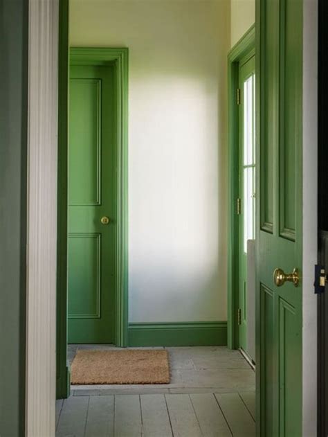 Add Colour In Your Home With The Painted Interior Door Trend — MELANIE ...