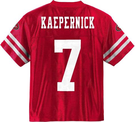 Amazon.com: Colin Kaepernick San Francisco 49ers Red Home Player Jersey ...