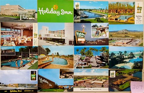 Holiday Inn Hotel Postcards 250+