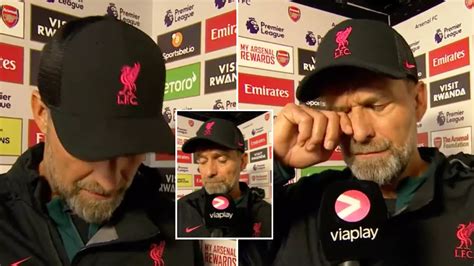 Jurgen Klopp's interview with Swedish media after Arsenal defeat is ...