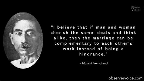 Munshi Premchand Quotes - Observer Voice