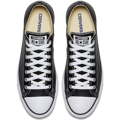 Converse Chuck Taylor All Star 106926 Leather White Low Top Shoes.