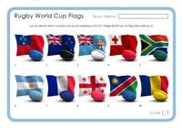 Rugby World Cup Flags