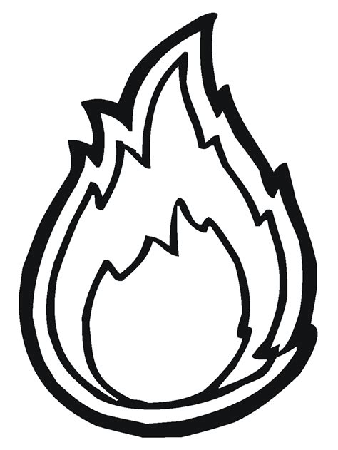 holy spirit fire coloring page - Clip Art Library