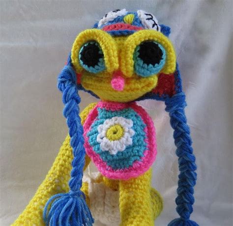 Baby Monster Crochet Amigurumi Monster Plush Toy Baby with | Etsy