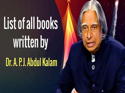 List of 25 Inspiring books written by Dr. A. P. J. Abdul Kalam