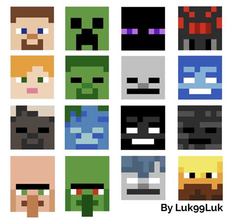 I tried drawing some Minecraft mobs : r/Minecraft