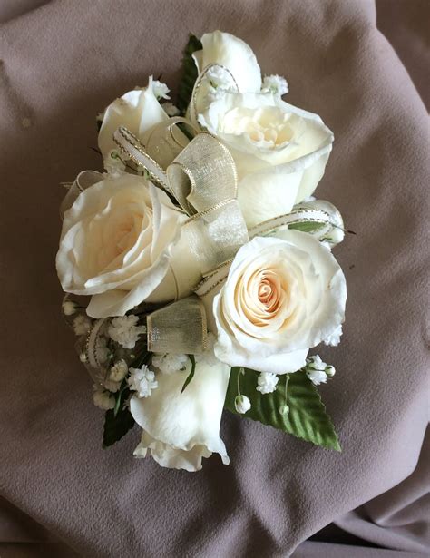 Ruth Messmer Florist White Rose Corsage in Fort Myers, FL | Ruth Messmer Florist