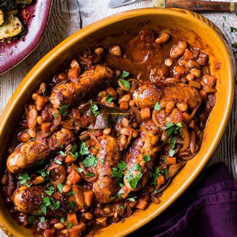 Bean & sausage cassoulet | Healthy Recipe | WW UK