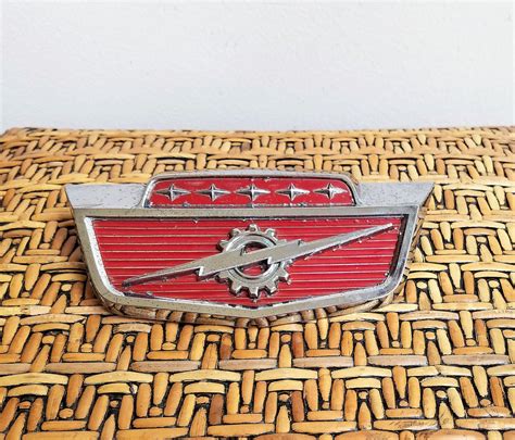 Vintage Ford Truck F-100 1960's Emblem Hood Ornament With Five Stars ...