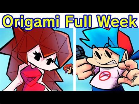 Friday Night Funkin' VS Paper Mario: The Origami King Full Week 1-3 ...