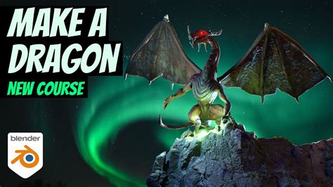 How To Make A Dragon - Blender Course - YouTube