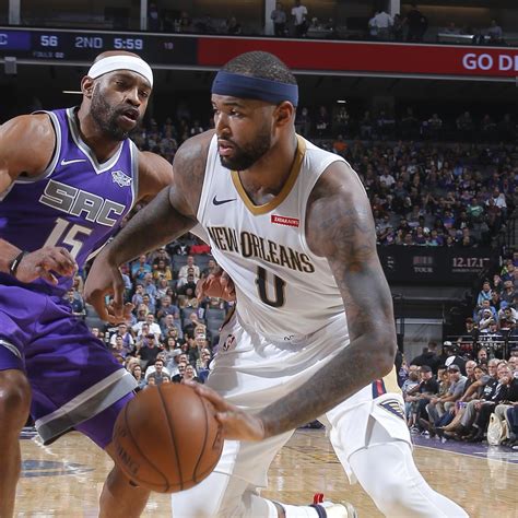 DeMarcus Cousins Posted 1st 40-Pt, 20-Reb Game vs. Kings Since Olajuwon ...