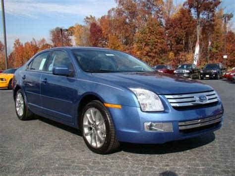 2009 Ford Fusion SEL Blue Suede Data, Info and Specs | GTCarLot.com