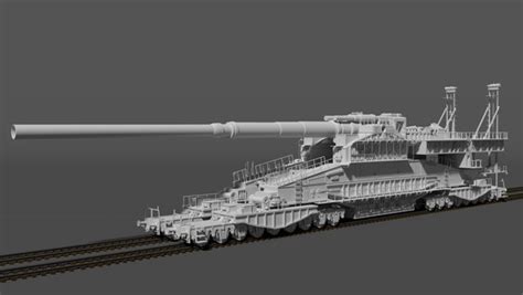 Gustav Gun Model