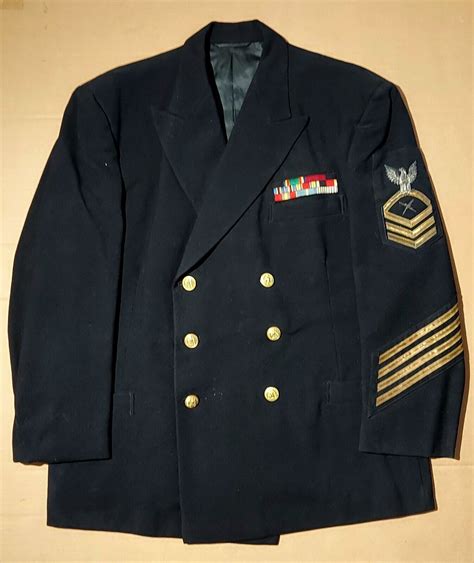 Original US Navy Chief Petty Officer's Uniform worn