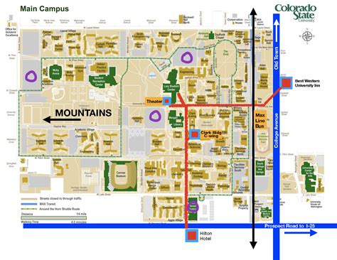 Csu Ft Collins Campus Map - Florri Anna-Diana