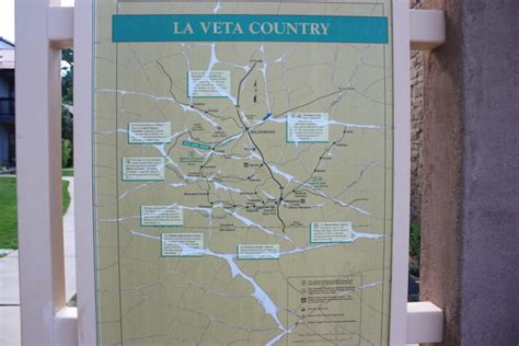 La Veta Country map.