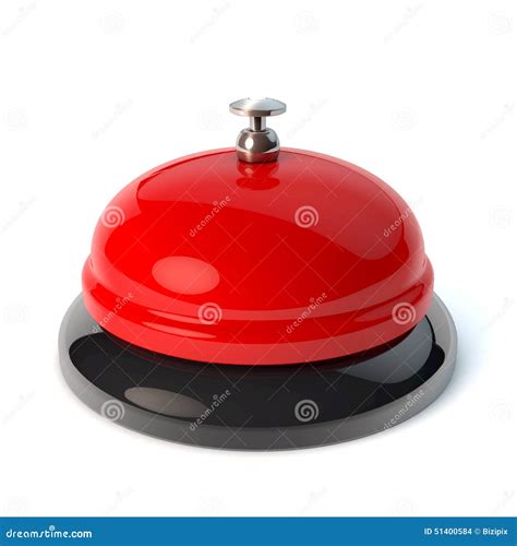 Desktop bell Buzzer style stock illustration. Illustration of reflection - 51400584