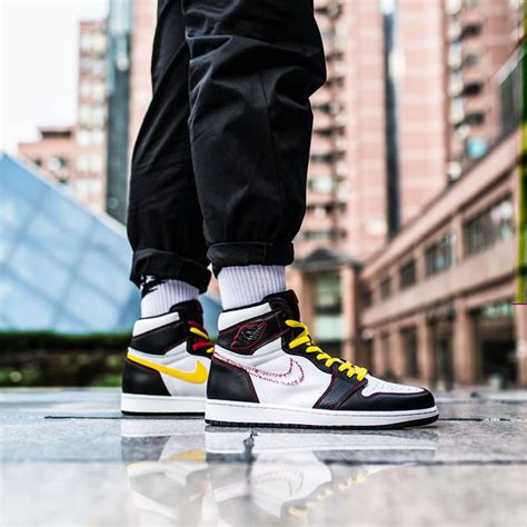 Red And Yellow Jordans Outfit - Free Fashion & Apparel Mockups