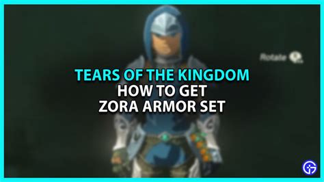 Tears Of The Kingdom Zora Armor Location & How To Get In TOTK