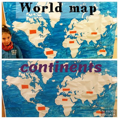 CEIP. CIUDAD DE ROMA: WORLD MAP - CONTINENTS