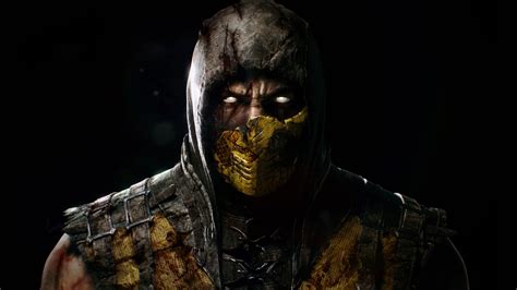 Scorpion Mortal Kombat X HD Wallpaper