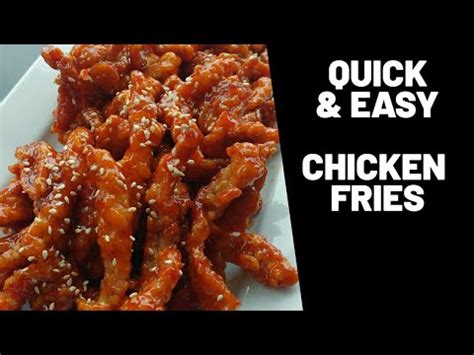 Homemade Chicken Fries Recipe - YouTube