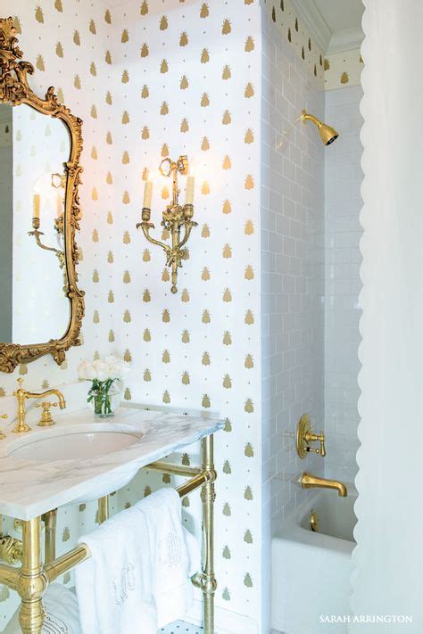 Big Picture Perfect | Gold bathroom, Bathroom feature wall, Modern white bathroom