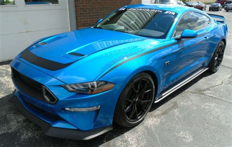 Velocity Blue 2019 Ford Mustang GT RTR Series 1 Fastback