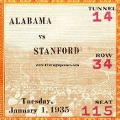 Alabama drink coasters, Alabama football ticket coasters | Cool fathers ...