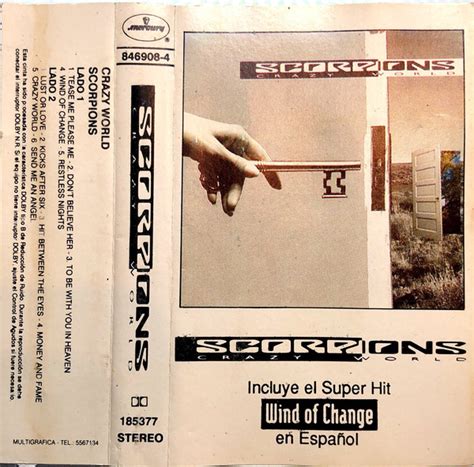 Scorpions – Crazy World (1990, Cassette) - Discogs