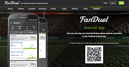 FanDuel's New Android App Provides "Full FanDuel Experience" | Online ...