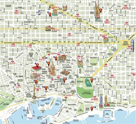 Barrio Gotico Barcelona Mapa - SEONegativo.com