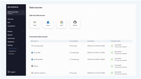 Secberus enhances visibility into the data collection process, giving customers near real time ...