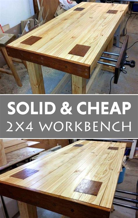 A Solid and Cheap 2x4 Workbench