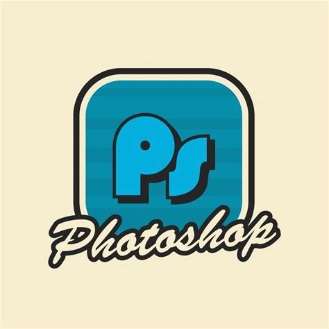 Retro Adobe Photoshop Logo | Logotypes, Playeras, Letras