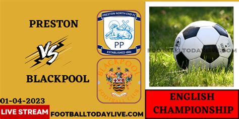 Preston North Vs Blackpool Live Stream 2023 - EFL Championship