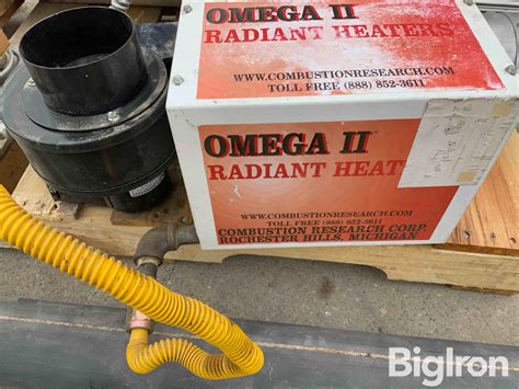 Omega II Radiant Heater BigIron Auctions