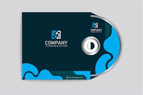 Premium Vector | Cd disc label design template realistic isolated cd ...