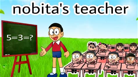 Nobita Became School Teacher | Funny Game Teacher Simulator Oggy |ANISH MGK - YouTube