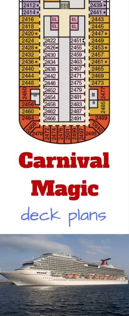 Carnival Magic Deck 6 Floor Plan - My Bios