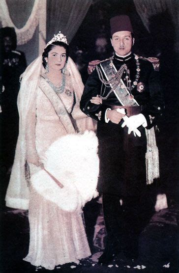 King Farouk I and Queen Farida of Egypt | African royalty, Egyptian ...