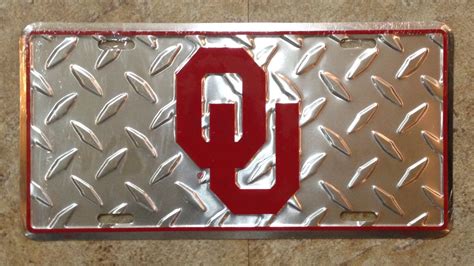 OU Oklahoma Sooners License Plate for Front of by CMRdesignsforyou