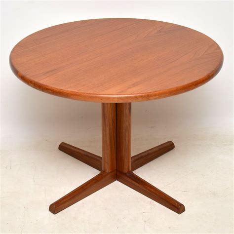 1960's Vintage Danish Teak Dining Table - Retrospective Interiors - Retro Furniture, Vintage Mid ...