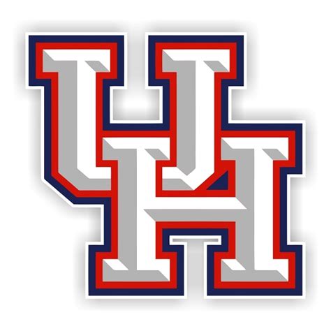 University of Houston Cougars (G) Vinyl Die-Cut Decal / Stic