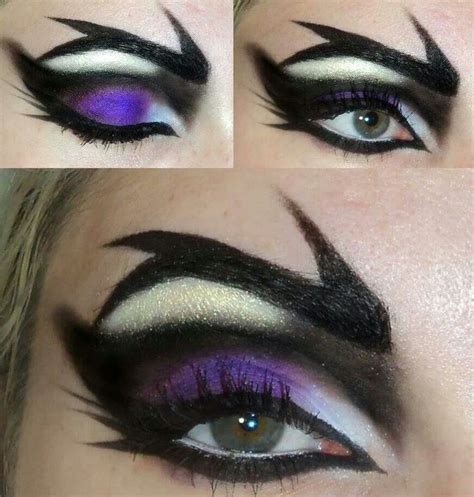 Maleficent eye makeup | I See | Pinterest