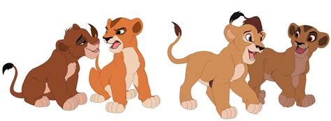 Scar And Zira Cubs by Kandy918 on DeviantArt