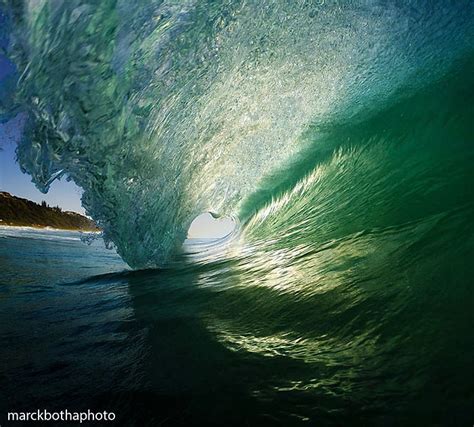 Breathtaking Photos From Inside Breaking Waves